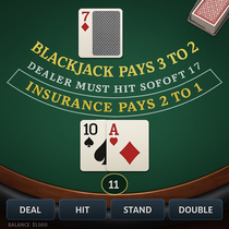 Frumzi Casino - Blackjack Table Game